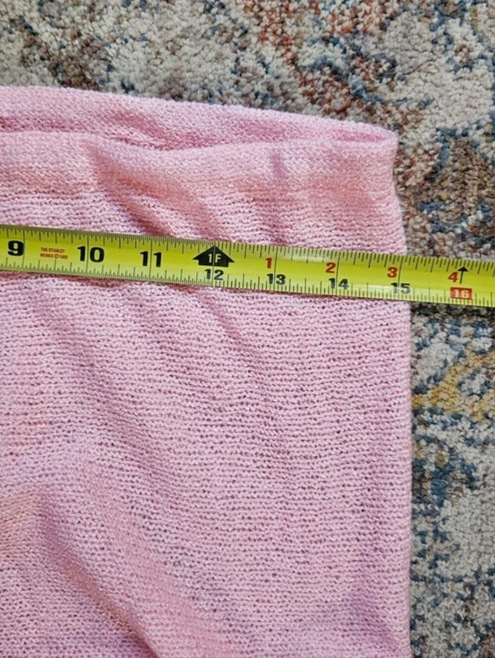 NWOT Pink Shimmer Wrap Swim Coverup Set
